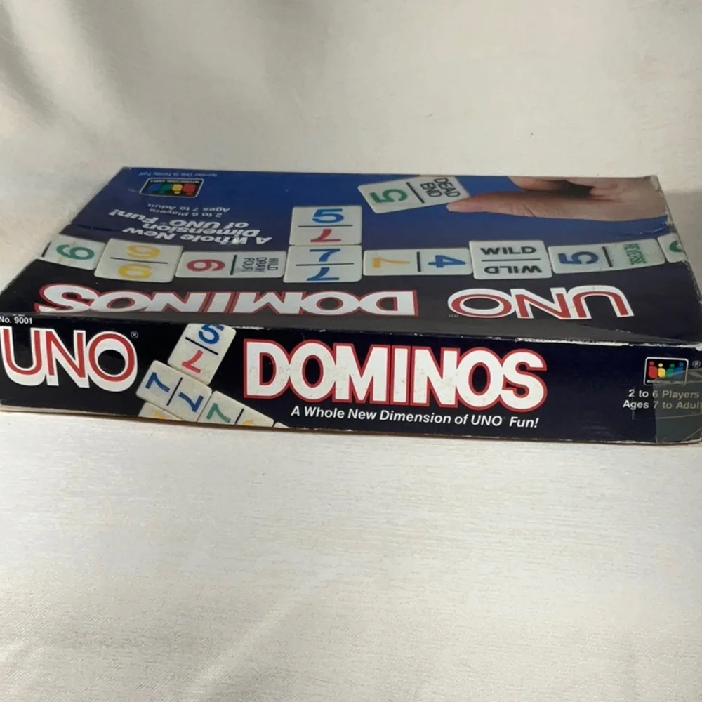 Vintage Uno Dominos by International Games A Whole New Dimension of UNO Fun!